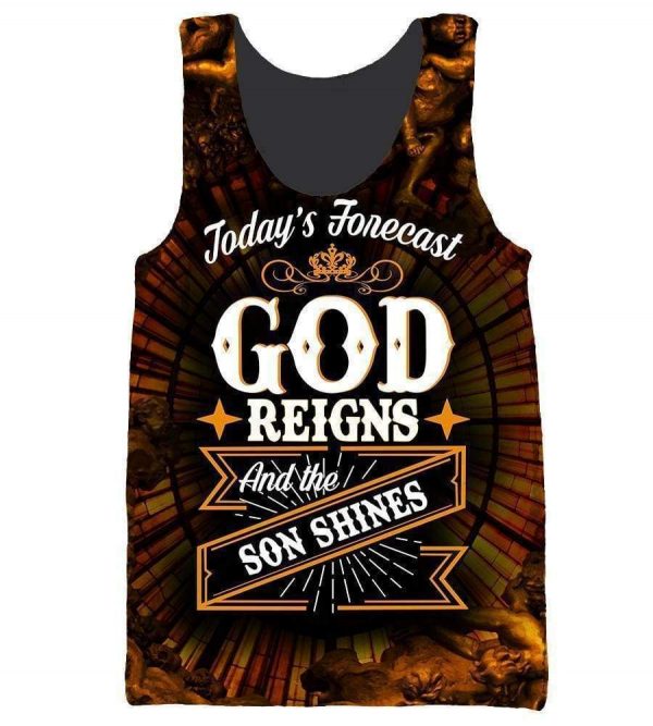 God The Son Shine Hoodies - Pullover Black Hoodie