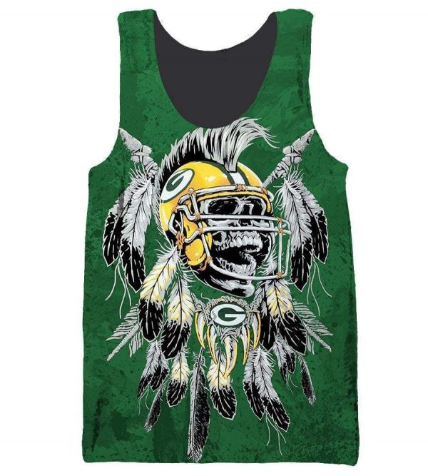 Green Bay Packers Hoodies - Pullover Green Hoodie