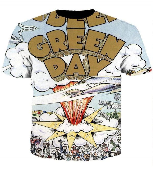 Green Day Hoodies - Pullover White Hoodie