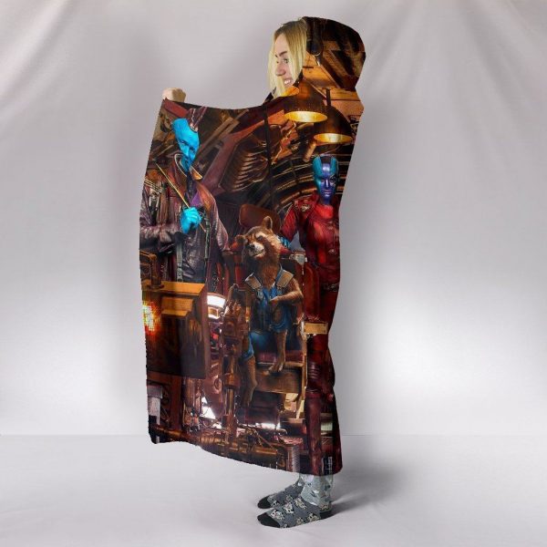 Guardians of the Galaxy Hooded Blankets - Guardians of the Galaxy Super Cool Hooded Blanket