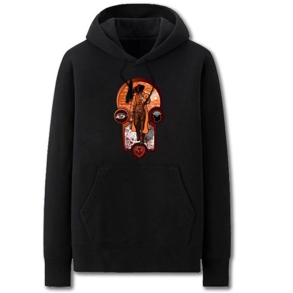 Gunner's Creed Hoodies - Solid Color Gunman Roland Fleece Hoodie