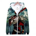 Hades Game Zipper Hoodies 3D Print Hooded Pullover