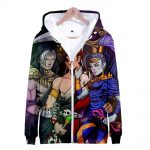 Hades Game Zipper Hoodies 3D Print Hooded Pullover