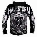 Halestorm Hoodies - Pullover Black Hoodie