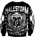 Halestorm Hoodies - Pullover Black Hoodie