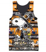 Happy Halloween Snoopy Hoodies - Pullover Yellow Hoodie