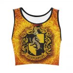 Harry Potter  College Logo Hoodies - Pullover Yellow Hufflepuff Hoodie