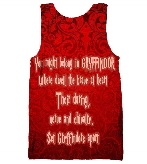 Harry Potter Gryffindor Hoodies - Pullover Red Hoodie