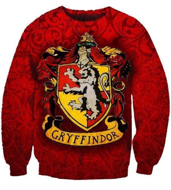 Harry Potter Gryffindor Hoodies - Pullover Red Hoodie