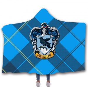Harry Potter Hooded Blankets - Harry Potter RAVENCLAW Fleece Hooded Blanket