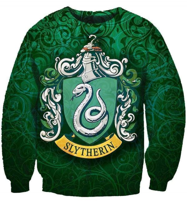 Harry Potter Slytherin Hoodies - Pullover Green Hoodie