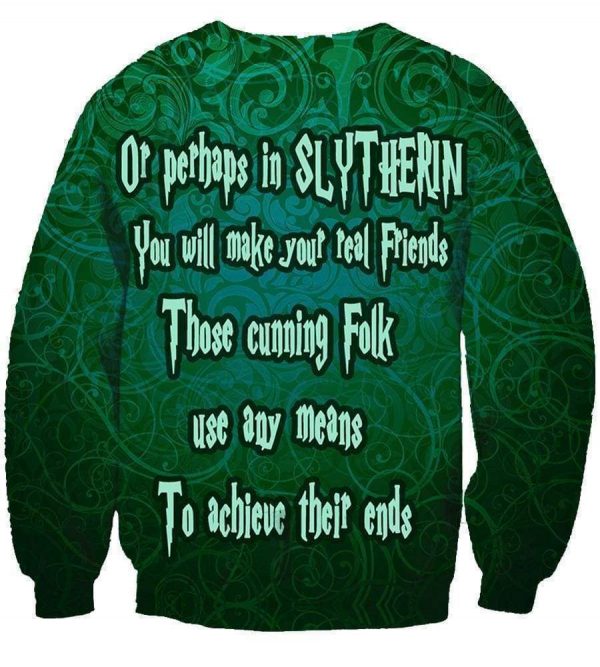 Harry Potter Slytherin Hoodies - Pullover Green Hoodie