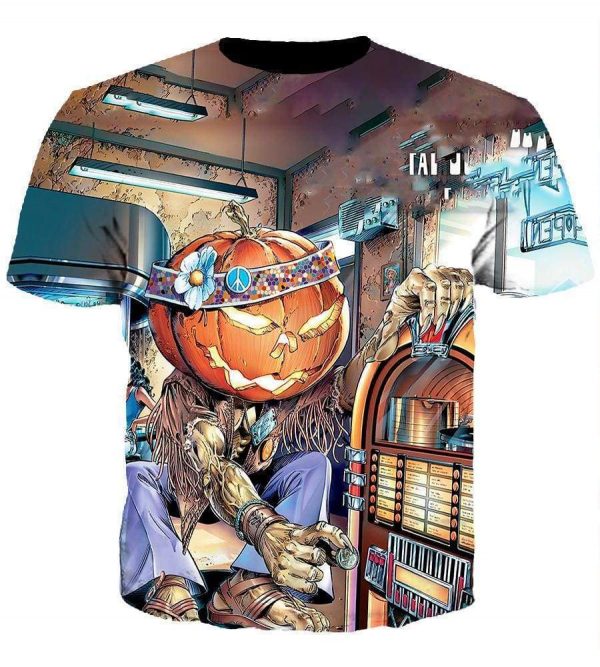 Helloween Hoodies - Pullover Grey Hoodie