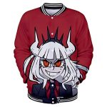 Helltaker Baseball Jacket  - Unisex 3D Button Up Coat