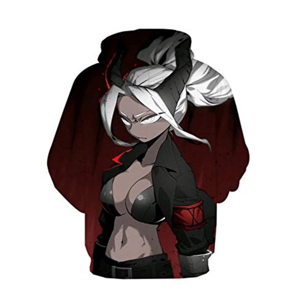 Helltaker Hoodies -Judgement Unisex 3D Pullover Hooded Sweatshirt