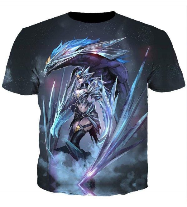 Helltaker Hoodies -Justice Unisex 3D Pullover Hooded Sweatshirt