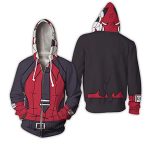 Helltaker Hoodies - Justice Unisex 3D Zip Up Hooded Jacket