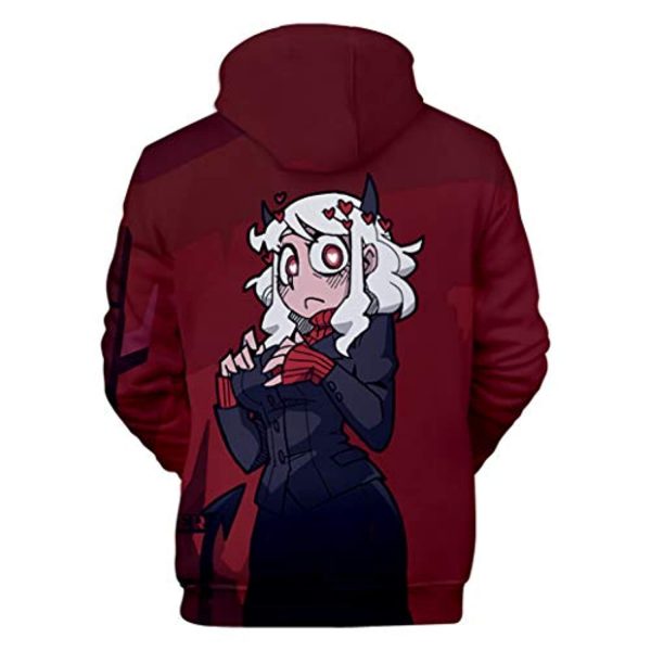 Helltaker Hoodies - Modeus Unisex 3D Pullover Hooded Sweatshirt