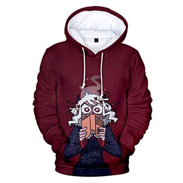 Helltaker Hoodies - Modeus Unisex 3D Pullover Hooded Sweatshirt