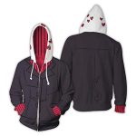 Helltaker Hoodies - Modeus Unisex 3D Zip Up Hooded Jacket