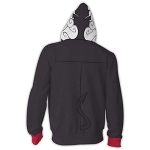 Helltaker Hoodies - Pandemonica Unisex 3D Zip Up Hooded Jacket