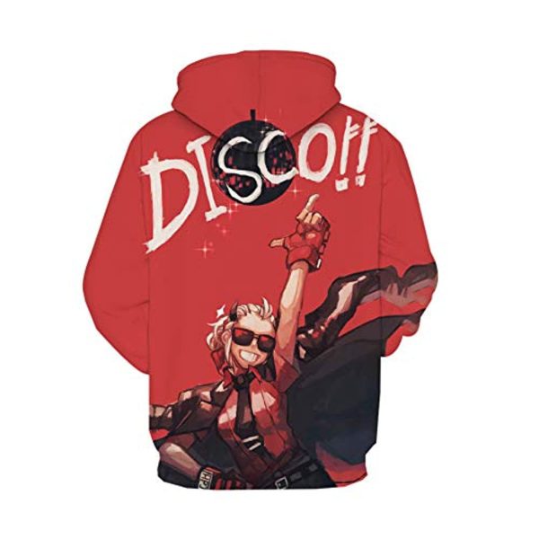 Helltaker Hoodies -Unisex 3D Pullover Hooded Sweatshirt