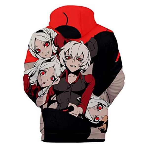 Helltaker Hoodies - Unisex 3D Pullover Hooded Sweatshirt