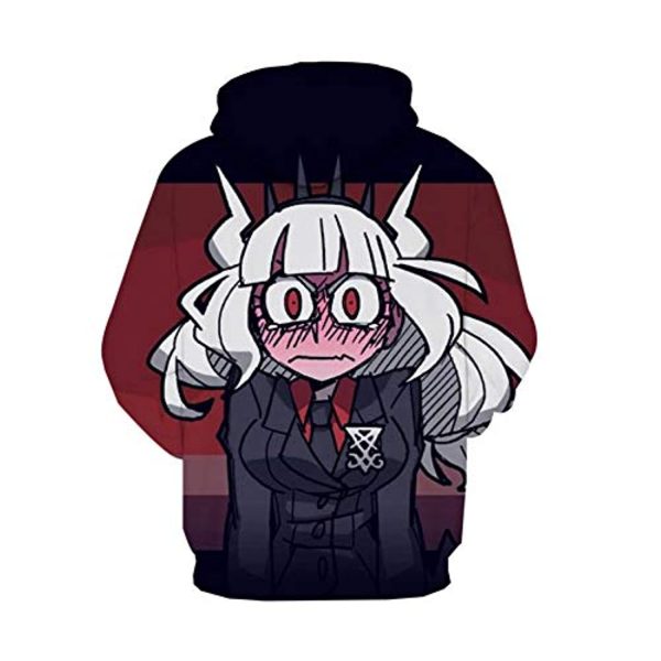 Helltaker Hoodies - Unisex 3D Pullover Hooded Sweatshirt