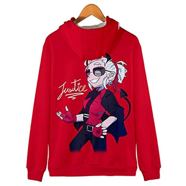 Helltaker Hoodies - Unisex 3D Zip Up Hooded Jacket