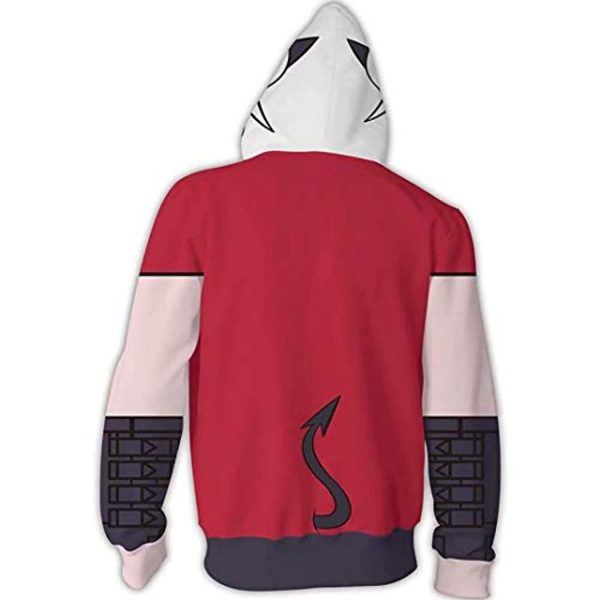 Helltaker Hoodies - Zdrada Unisex 3D Zip Up Hooded Jacket