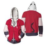 Helltaker Hoodies - Zdrada Unisex 3D Zip Up Hooded Jacket
