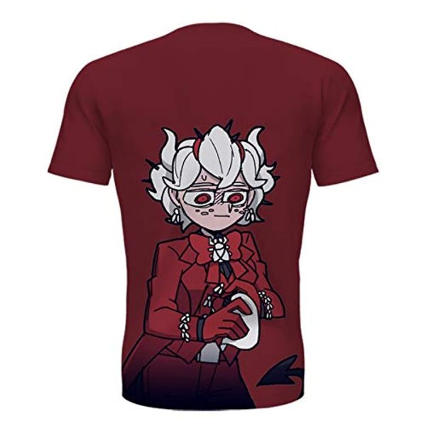 Helltaker Shirt - Short Sleeve Casual Tops T-Shirts for Adult and Kids