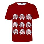 Helltaker Shirt - Short Sleeve Casual Tops T-Shirts for Adult and Kids