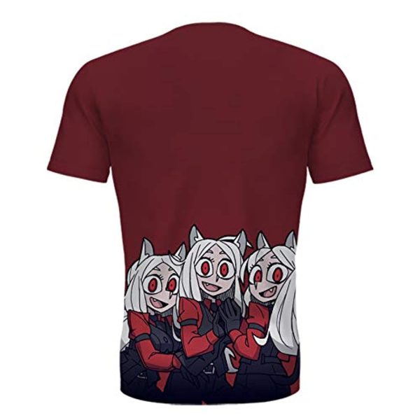 Helltaker Shirt - Short Sleeve Casual Tops T-Shirts for Adult and Kids