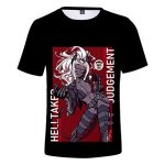 Helltaker Shirt - Short Sleeve Casual Tops T-Shirts for Adult and Kids