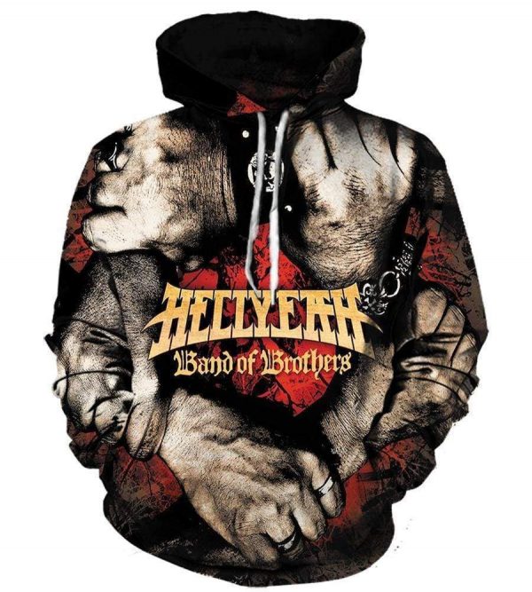 Hellyeah Hoodies - Pullover Unity Black Hoodie