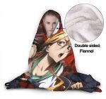 Highschool of the Dead Flannel Blanket - Throw Warm Fleece Hooded Blanket