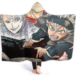 Highschool of the Dead Flannel Blanket - Throw Warm Fleece Hooded Blanket