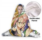 Highschool of the Dead Fleece Flannel Blanket - Anime Hooded Blanket