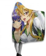 Highschool of the Dead Fleece Flannel Blanket - Anime Hooded Blanket