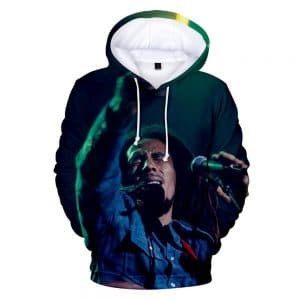 Hip Hop 3D Printed Music Bob Marley Hoodies Sweatshirts
