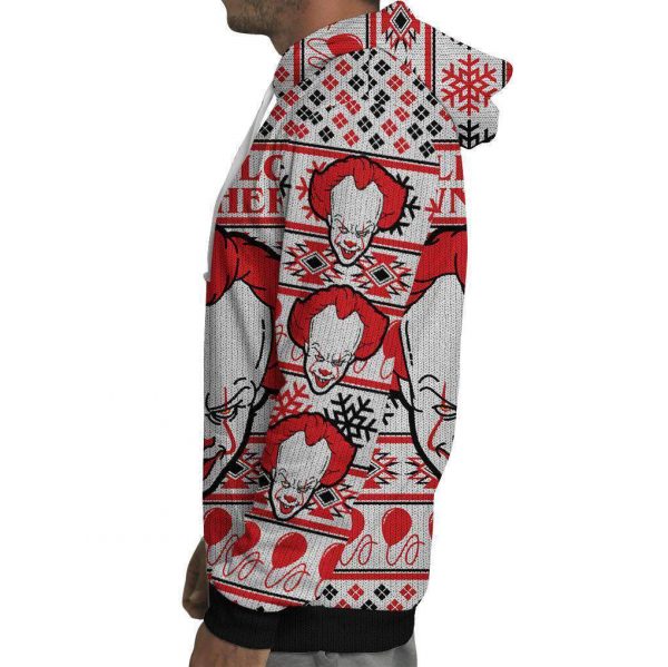 Hip-Hop Fleece Hoodies - Solid Color Hip-Hop Series Flamingo Icon Super Cool Fleece Hoodie