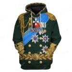 Historical Personage Nicholas II 3D Printed Cosplay Hoodie