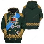 Historical Personage Nicholas II 3D Printed Cosplay Hoodie