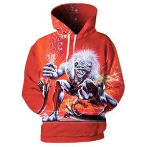 Hoodie 3D Iron Maiden Pullover Hoody Sweatshirt