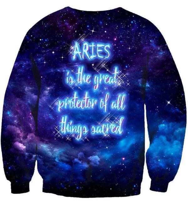 Horoscope Aries Hoodies - Pullover Black Hoodie