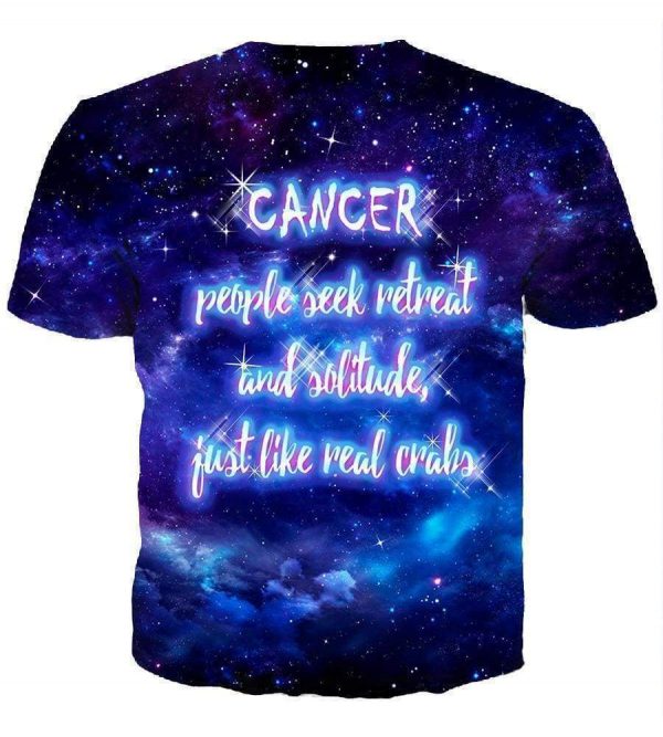Horoscope Cancer Hoodies - Pullover Black Hoodie