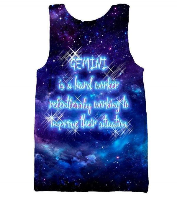 Horoscope Gemini Hoodies - Pullover Black Hoodie