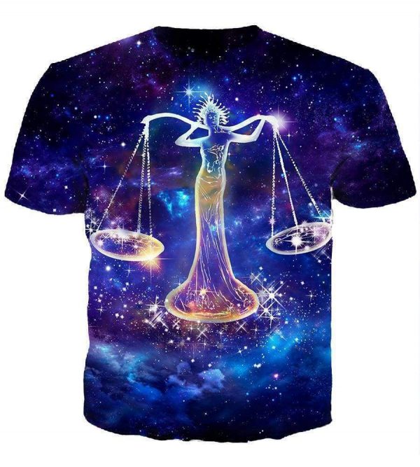 Horoscope Libra Hoodies - Pullover Black Hoodie