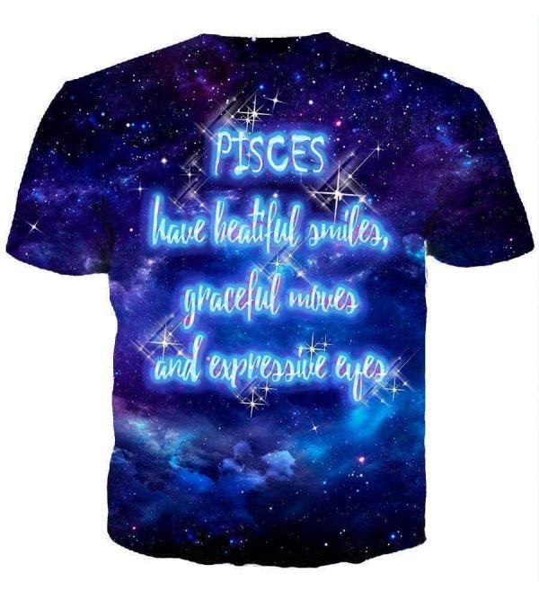 Horoscope Pisces Hoodies - Pullover Black Hoodie
